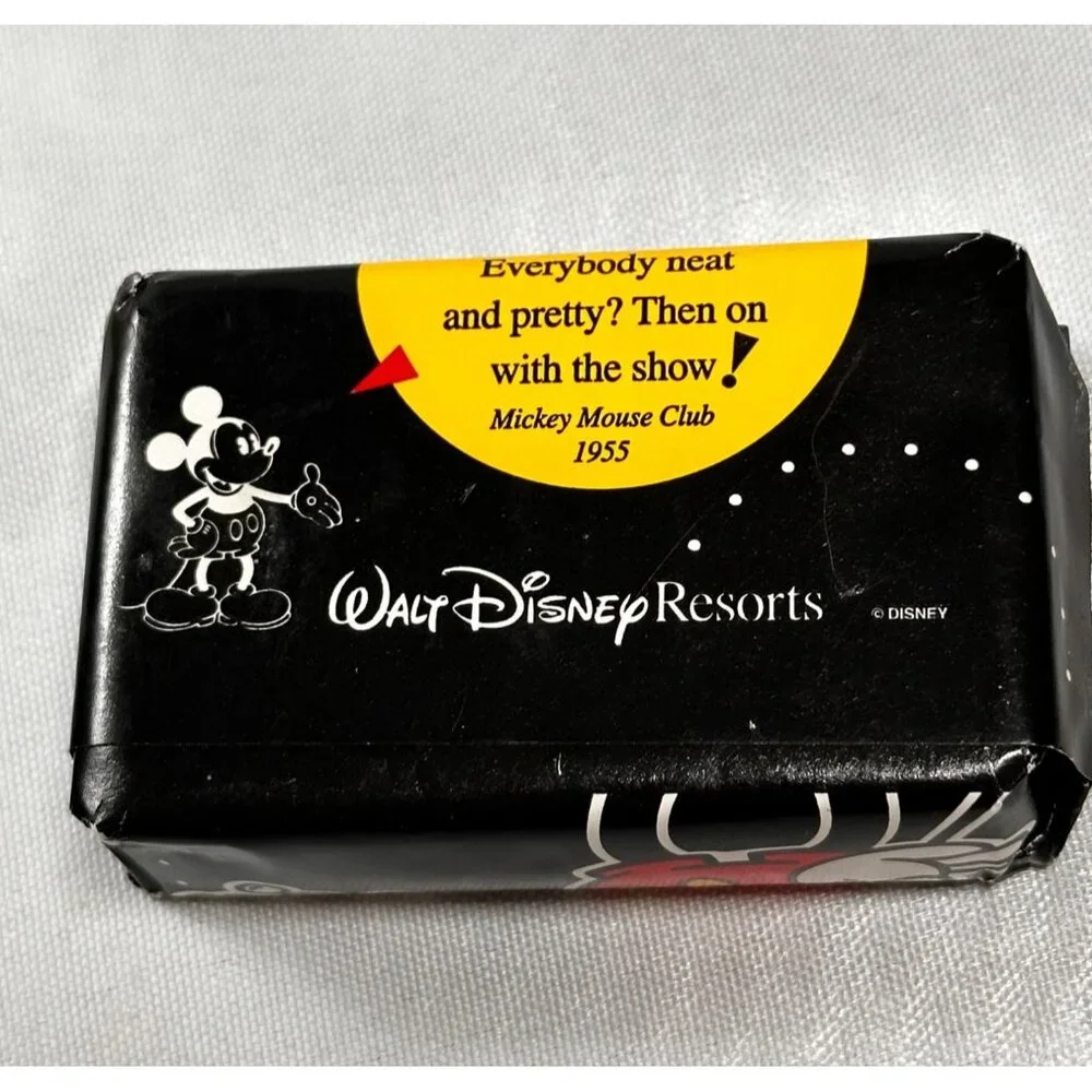 Vtg Disney Parks Mickey Mouse White Bar Double and‎ single packs 3 bars NOS